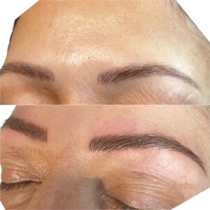 Microblading Natural Hairstroke Eyebrows