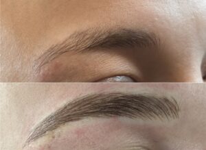 Microblading eyebrows-Essex